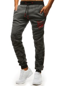 Men's sweatpants camo anthracite Dstreet UX3444 - GLAMI.cz