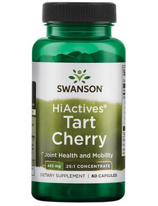 Swanson HiActives Tart Cherry 60 ks, kapsle, 465 mg