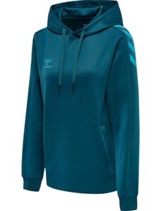 Mikina kapucí Hummel CORE XK POLY WEAT HOODIE WOMAN 212649-7058