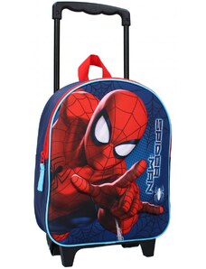 Vadobag Chlapecký cestovní 3D batoh na kolečkách Spiderman - MARVEL