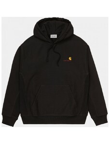 IKINA CARHARTT WIP Hooded Aerican Scri - černá -