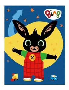 BrandMac Dětská fleecová deka Zajíček Bing a jeho hračky