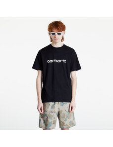 Pánské tričko Carhartt WIP S/S Script T-Shirt Black/ White
