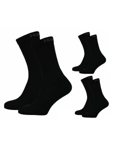 Horsefeathers ponožky Delete 3Pack black