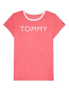 Tommy Hilfiger dámské tričko Iconic Logo pink 977-660