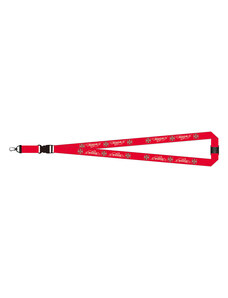 West coast choppers WCC MOTORCYCLE CO. LANYARD RED