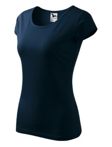 MALFINI Pure Tričko dámské Single Jersey, 100 % bavlna (barva 12 - složení se může lišit - 85 % bavlna, 15 % viskóza), silikonová úprava