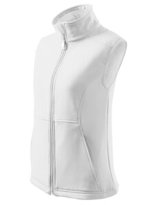MALFINI Vision Softshellová vesta dámská Softshell: 94 % polyester, 6 % elastan Fleece: 100 % polyester, antipilingová úprava