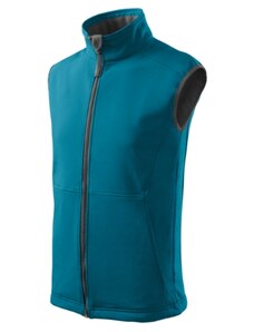 MALFINI Vision Softshellová vesta pánská Softshell: 94 % polyester, 6 % elastan Fleece: 100 % polyester, antipilingová úprava