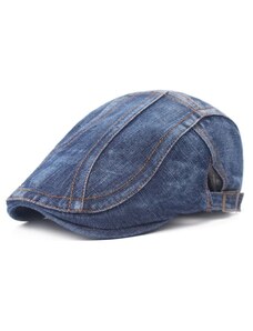 Pánský baret Jeans Tm.Modrá/Typ2
