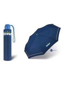 happy rain Chlapecký skládací deštník Scout - Basic Blue