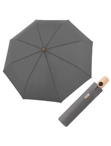Doppler NATURE Magic - plně-automatický udržitelný deštník šedá