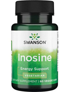 Swanson Inosine 60 ks, vegetariánská kapsle, 500 mg, EXP. 02/2023