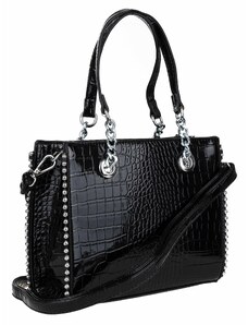 Dámská stylová kabelka - černá