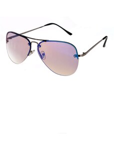 Dámské sluneční brýle s odlesky - modro fialové