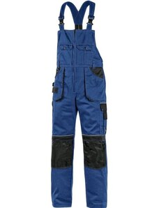 CANIS SAFETY CXS ORION KRYŠTOF pracovní kalhoty s laclem modro černé