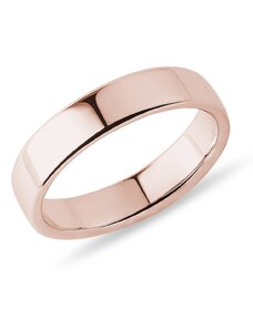 Moderní prsten z růžového zlata pro muže KLENOTA Y0438004L50