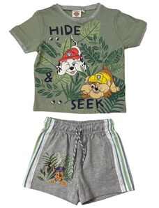 Setino Chlapecké pyžamo - Paw Patrol zelené