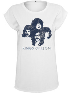 Merchcode Ladies Dámské tričko Kings of Leon Silhouette bílé