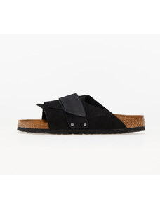 Pantofle Birkenstock Kyoto VL Soft Suede & Nubuck Black