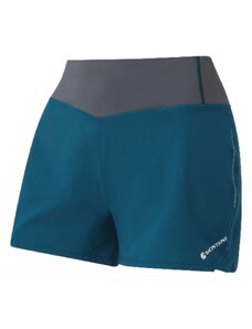 Dámské běžecké kraťasy Montane Womans Katla 4" Shorts Narwhal blue