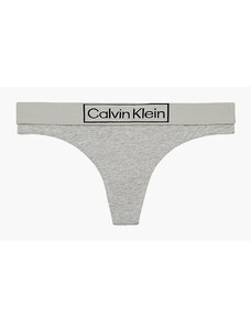 Dámská tanga Calvin Klein šedá