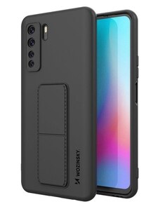 WOZINSKY Wozinsky pouzdro Kickstand pro Huawei P40 Lite 5G černá