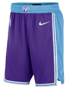 Nike Los Angeles Lakers City Edition Shorts / Modrá, Fialová / M