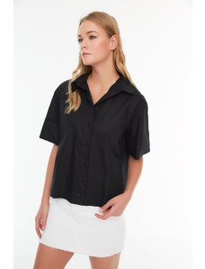 Trendyol Black Short Sleeve Shirt