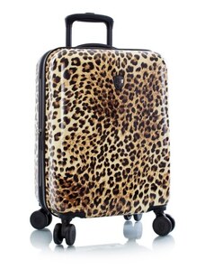 Heys Brown Leopard palubní kufr TSA 53 cm 48 l