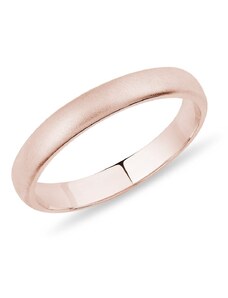 Pánský snubní prsten růžové zlato KLENOTA Y0435004P30