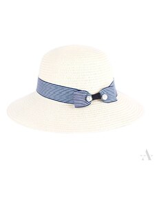 Art of Polo Modro-bílý klobouk Plazowiczka