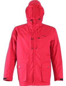 TN - pánský nezateplený kabát s kapucí, Red