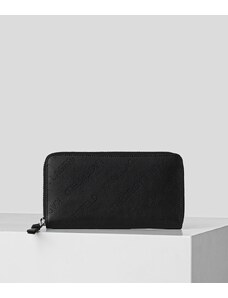 KARL LAGERFELD K/PUNCHED CONTINENTAL WALLET