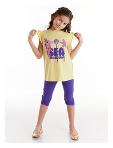 Denokids Sea Friends Girls T-shirt Leggings Set
