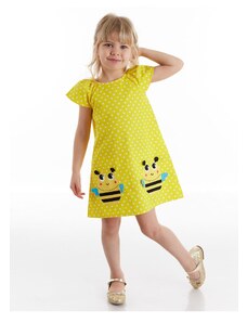Dívčí šaty Denokids CFF-21Y1-009/Yellow