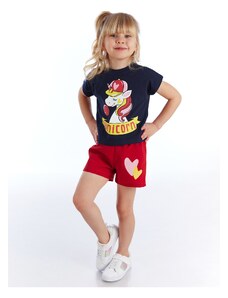 Denokids Bubble Star Girl's T-shirt Shorts Set