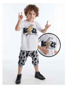 mshb&g Thunder Rock Boys T-shirt Capri Shorts Set