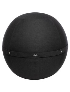 Bloon Paris Černý látkový sedací/gymnastický míč Bloon Original 55 cm