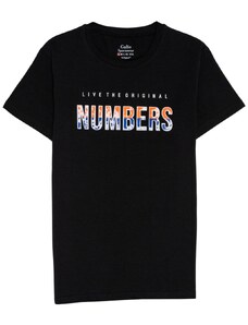 GALIO Numbers Black tričko