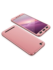 GKK Ochranné pouzdro GKK 360 Přední a zadní kryt celého mobilu pro Xiaomi Redmi 5A růžová