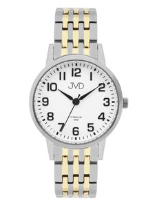 JVD Pánské námrakové zlacené titanové antialergické hodinky JVD JE5001.2