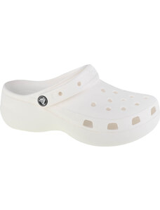 BÍLÉ DÁMSKÉ PANTOFLE CROCS CLASSIC PLATFORM CLOG Bílá