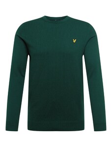 Lyle & Scott Svetr žlutá / tmavě zelená / černá