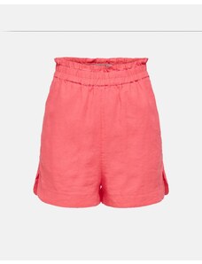 ONLY ONLCARO HW PB LINEN BLEND SHORTS PNT