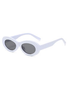 Bílé, retro sluneční brýle | 10 kousků - GLAMI.cz