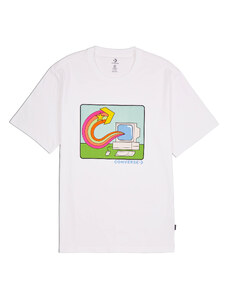 Converse Eight Bit Tee / Bílá / 2XL