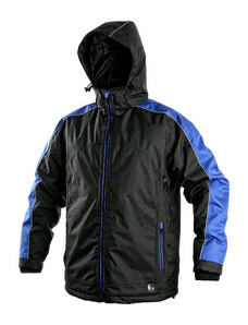 CXS BRIGHTON Pánská bunda zimní - černo/modrá S 121007880692