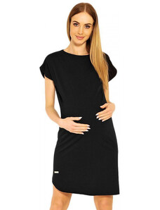 PeeKaBoo Těhotenské šaty Terry černé (vel.L/XL skladem)