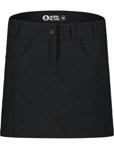 Nordblanc Černá dámská lehká outdoorová sukně RISING